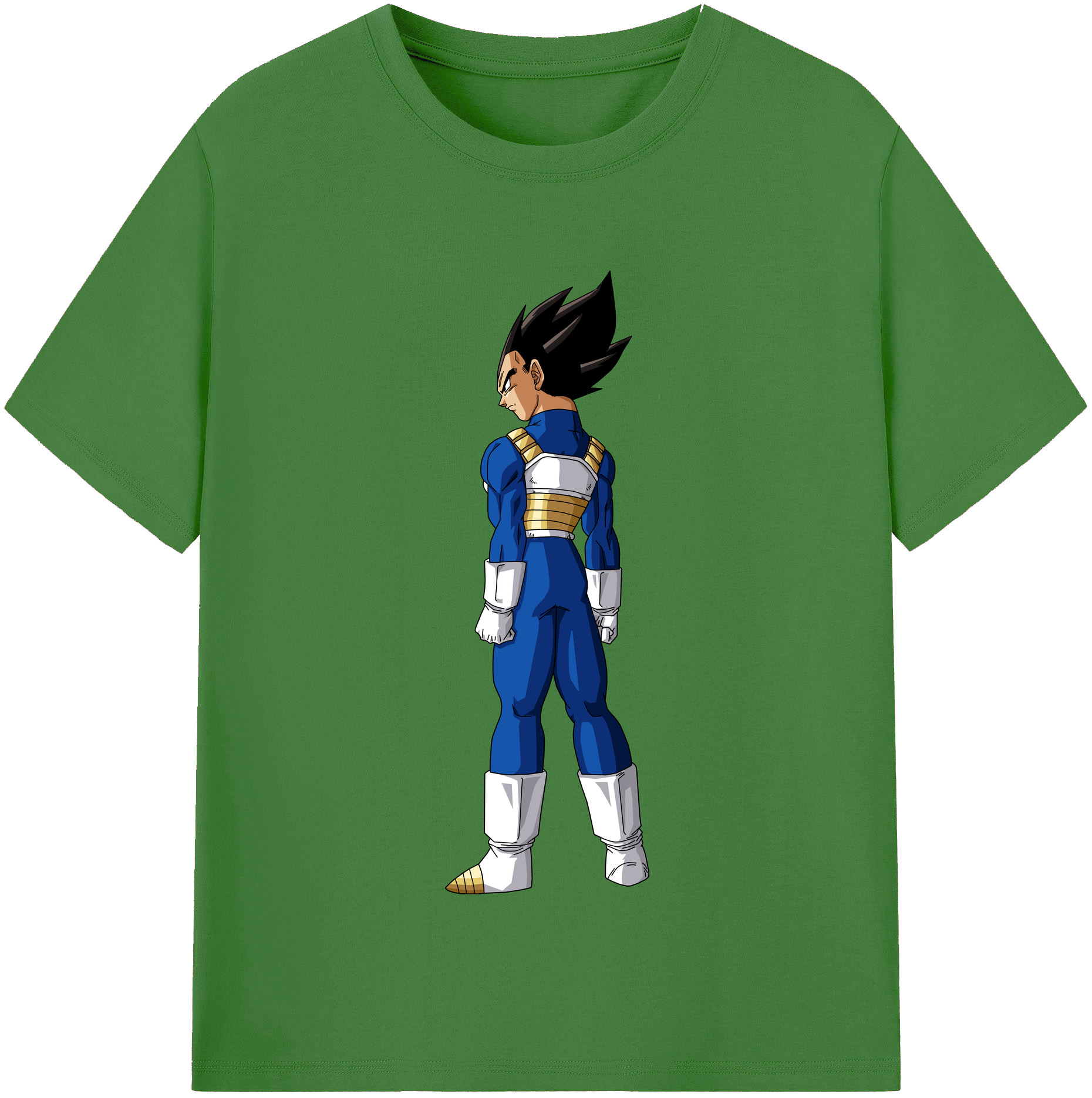 （画像用） ドラゴンボール ベジータ四世（Bejīta Yonsei）DRAGON BALL Vegeta IV レディースカジュアルプリントTシャツ（綿100％）